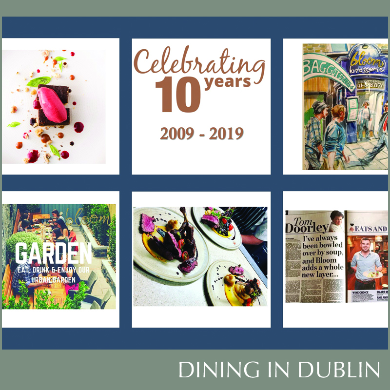 Competition Time at Bloom Brasserie to celebrate 10 years in business